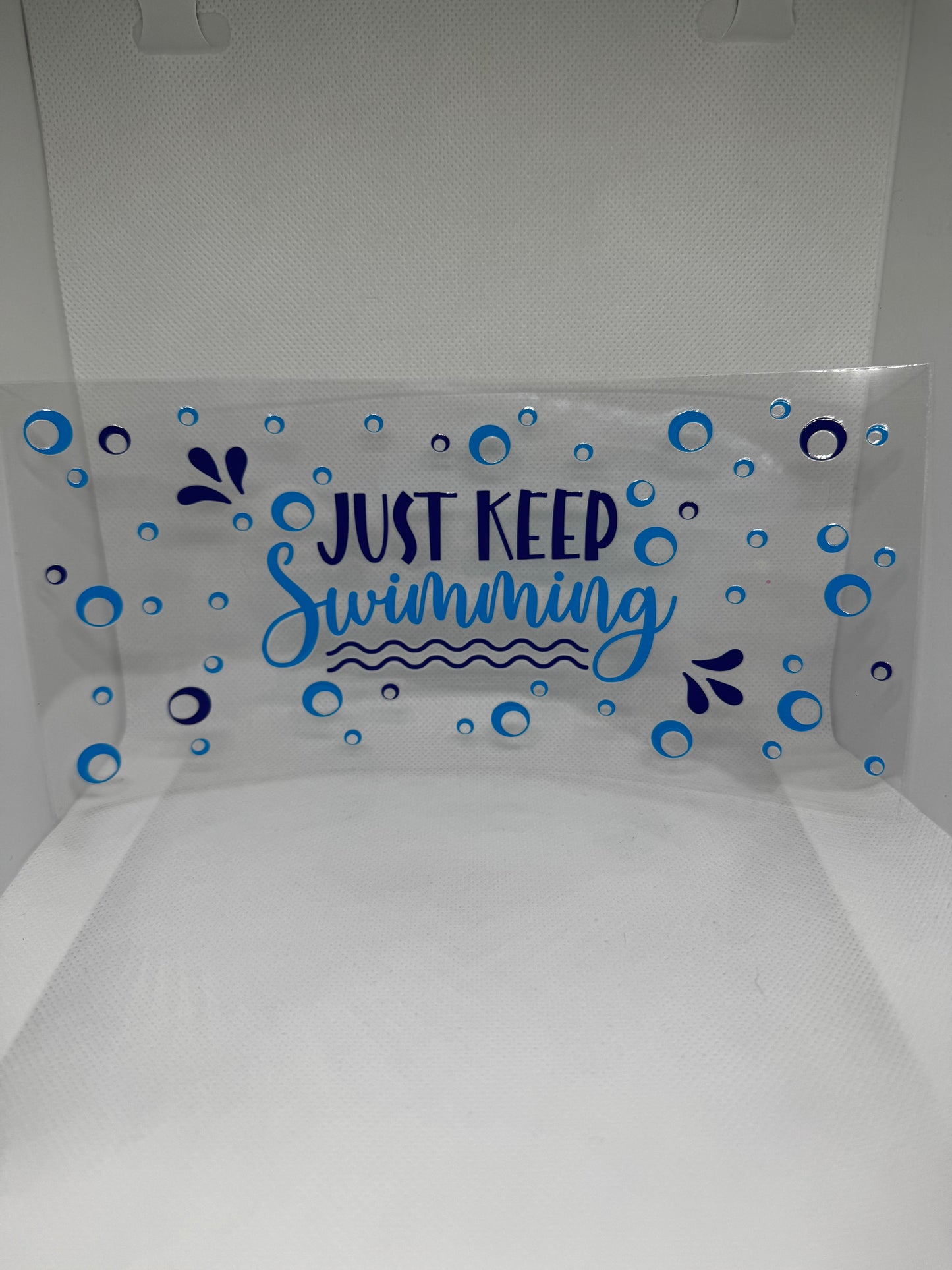 Just Keep Swimming decal